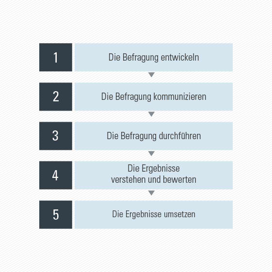 Mitarbeiterbefragung erstellen mit der Kompetenz des geva-instituts