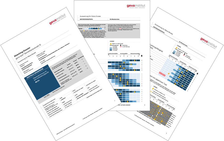 geva Online Assessment Matching Dossier