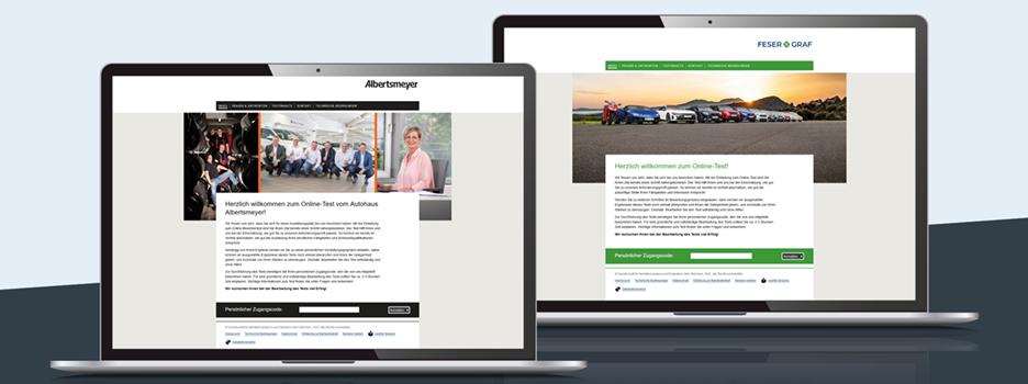 geva Online Assessment Startseiten Autohaeuser