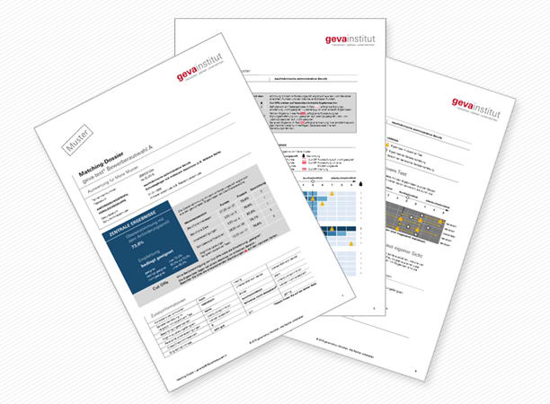 geva-test Bewerberauswahl: Matching-Dossier